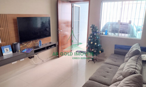 Sobrado à venda no Parque Boturussu | 3 dormitórios | 110m² | 2 vagas | Churrasqueira