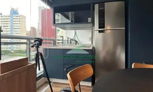 Studio para locação em Pinheiros | 30m² | Mobiliado | Novo | Lazer completo