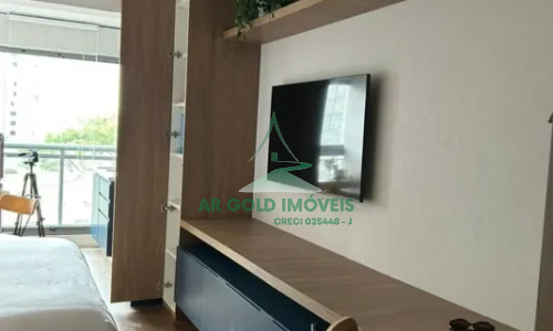 Studio para locação em Pinheiros | 30m² | Mobiliado | Novo | Lazer completo