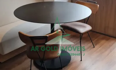 Studio para locação em Pinheiros | 30m² | Mobiliado | Novo | Lazer completo