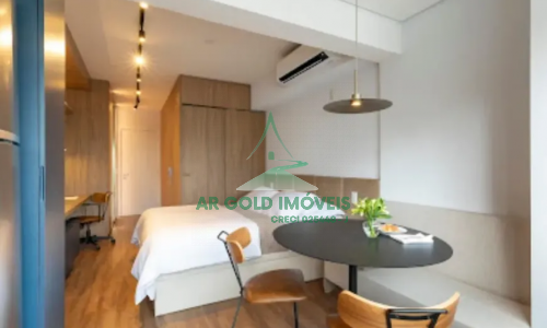 Studio para locação em Pinheiros | 30m² | Mobiliado | Novo | Lazer completo