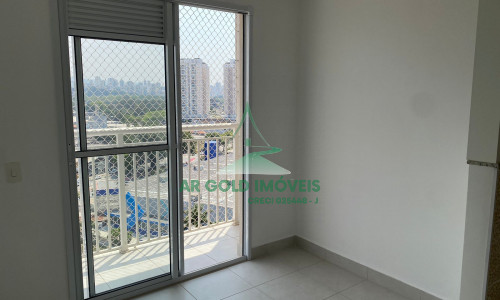Apartamento para locação na Barra Funda | 38m² | 2 dormitórios | Varanda | Prédio novo