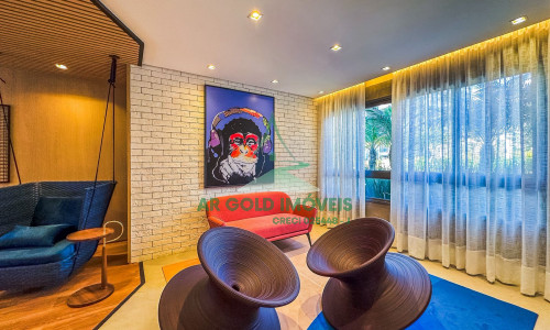 Apartamento à venda no City América | 106m² | 3 dormitórios (1 suíte) | Varanda gourmet | 2 vagas