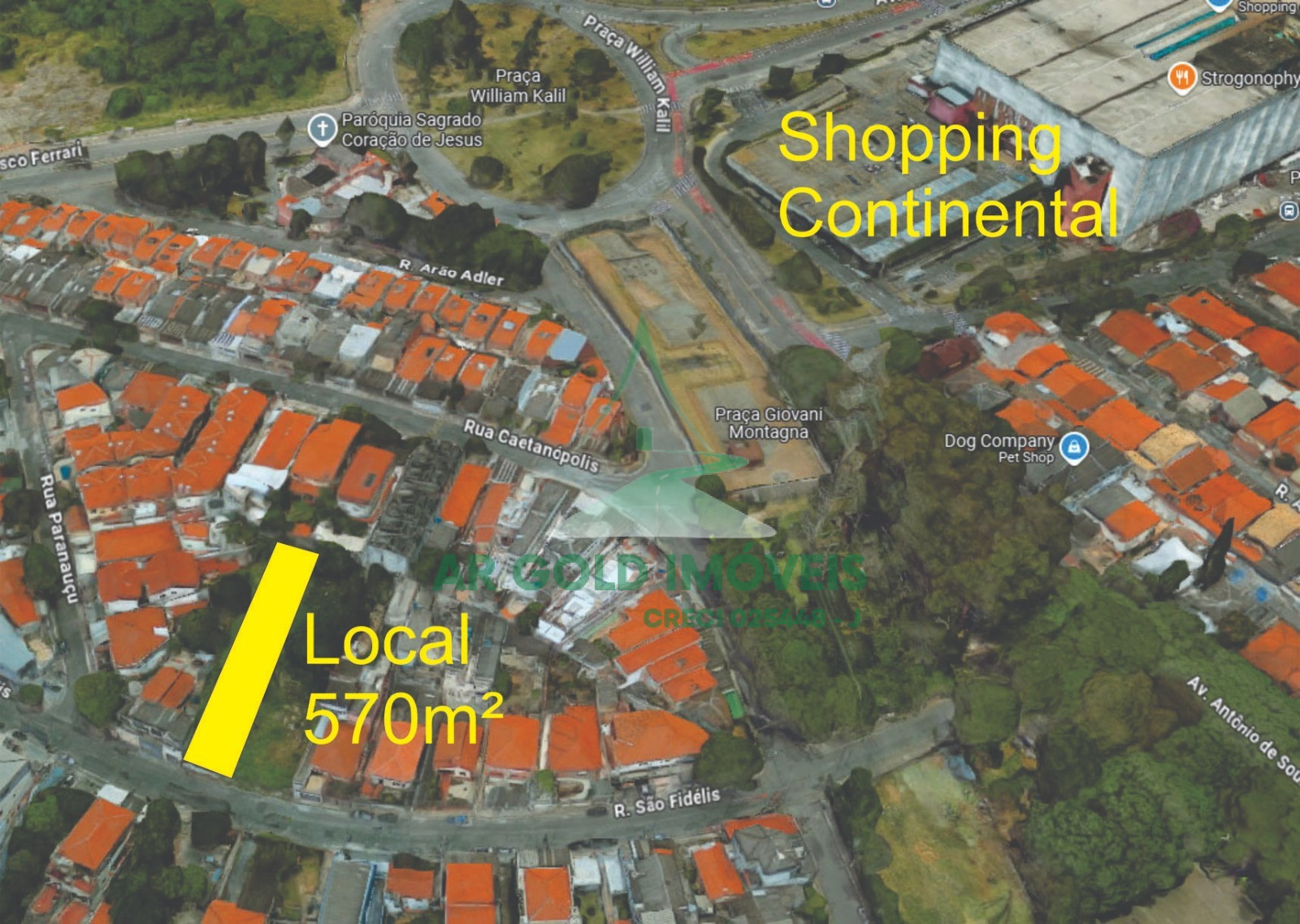 Terreno ZPR com 570m² | Local alto, ensolarado e com vista | Região valorizada – Zona Oeste