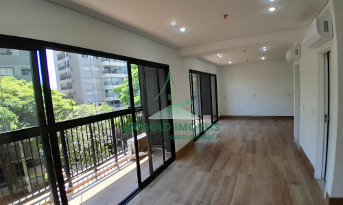 Sala comercial dupla para locação no Butantã | 61m² | Varandas grandes | Rua Eng. Bianor