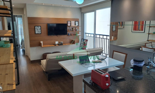 Apartamento à venda em Higienópolis | 1 dormitório | Varanda | Vaga | Próx. Metrô