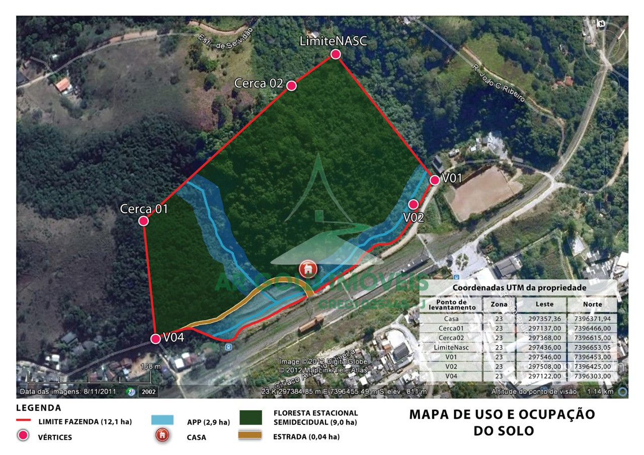 Terreno à venda em Itapevi | 125.000m² | 12,5 hectares | Em frente à estação | Excelente localização