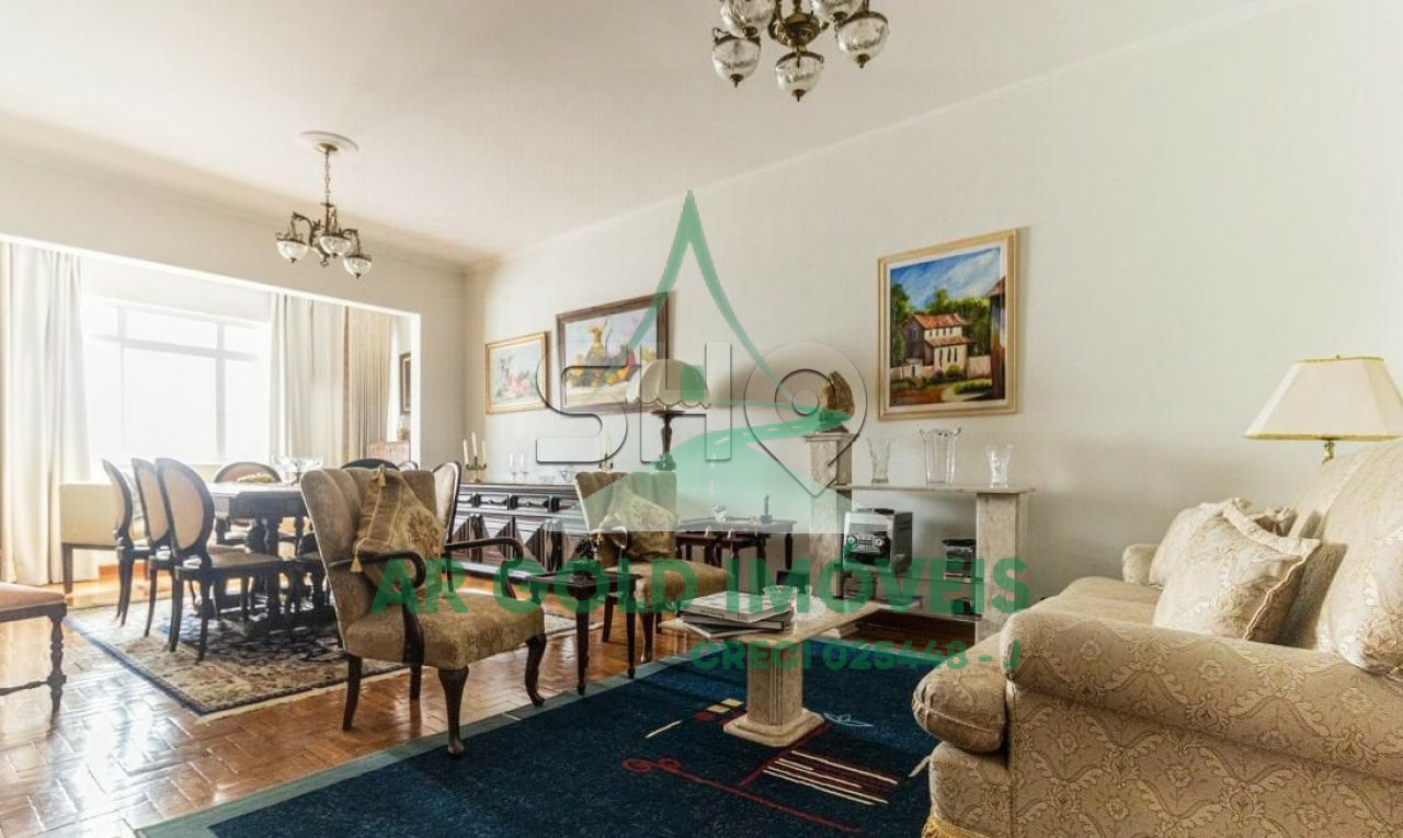 Apartamento à venda em Higienópolis | 3 dormitórios | 178m² | Andar alto | Próx. Metrô | 1 vaga