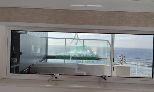 Cobertura à venda na Riviera | 5 suítes | Piscina privativa | Pé na areia