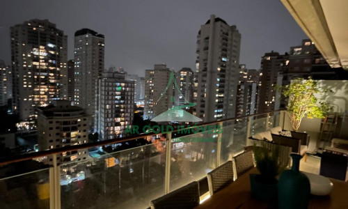 Apartamento de alto padrão para locação na Vila Nova Conceição | 100m² | 2 vagas