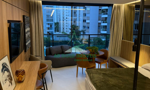Apartamento boutique para locação no Itaim | 32m² | Alto padrão | Prédio novo