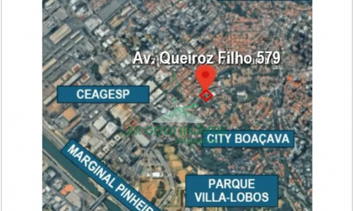 Terreno à venda na Vila Leopoldina | 614m² | ZCOR-2 | Alto potencial construtivo