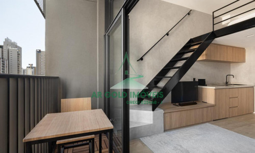 Studio à venda em Pinheiros | 33m² | Mobiliado | Andar alto | Ideal para renda