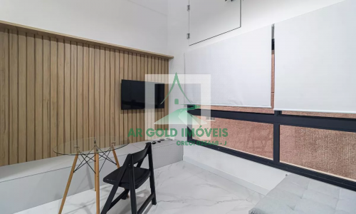 Studio à venda em Perdizes | 33m² | Mobiliado | Mezanino | Pronto para morar