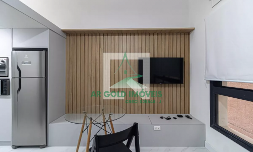 Studio à venda em Perdizes | 33m² | Mobiliado | Mezanino | Pronto para morar