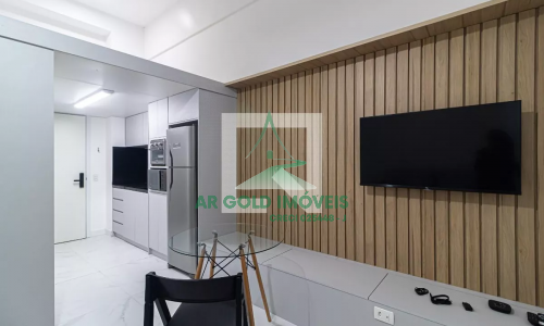 Studio à venda em Perdizes | 33m² | Mobiliado | Mezanino | Pronto para morar