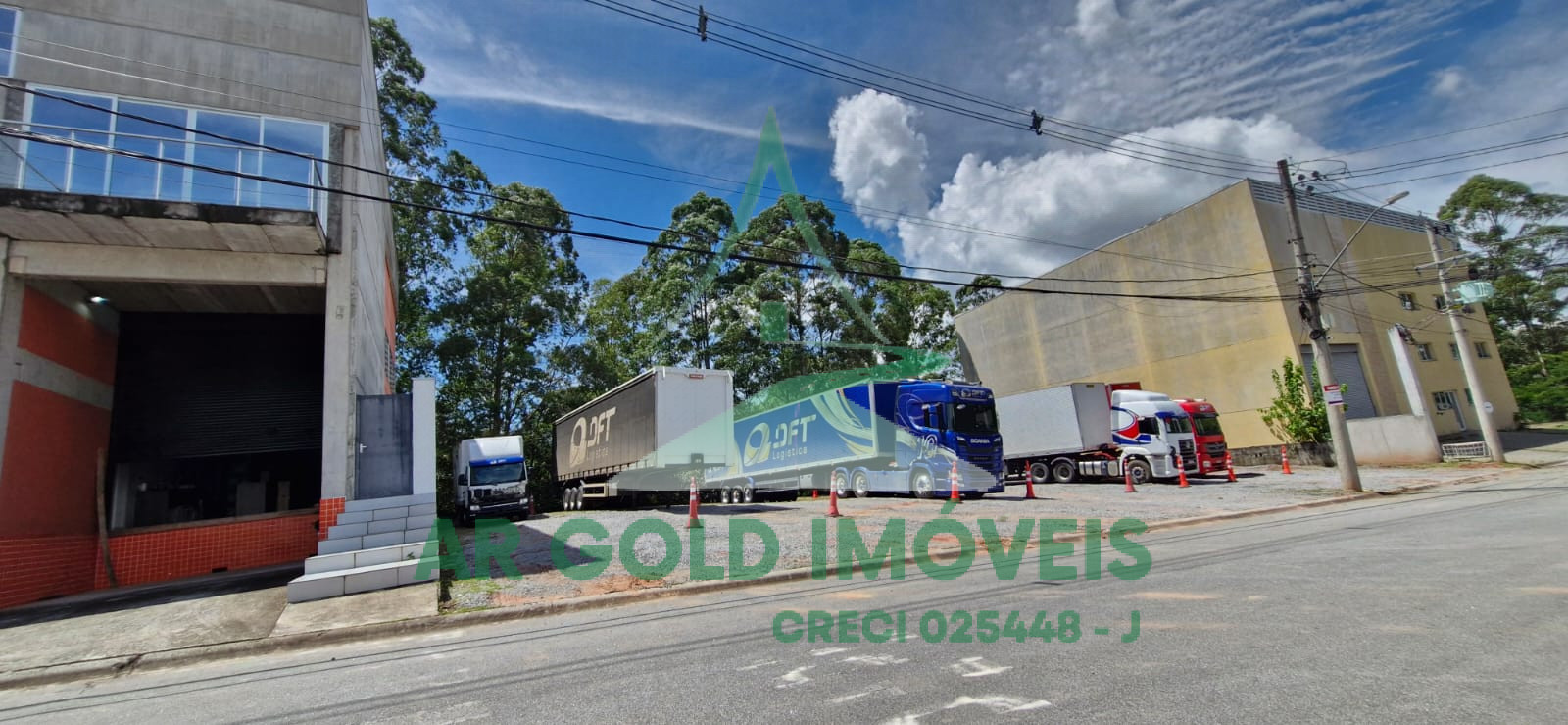 Terreno à venda em Vargem Grande Paulista | 1.080m² | Frente 36m | Condomínio empresarial