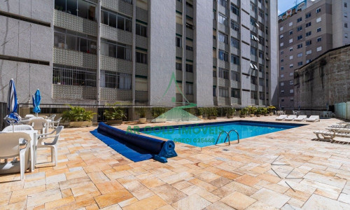 Apartamento à venda na Consolação | 81m² | 2 dorms + serviço | 1 vaga | Lazer
