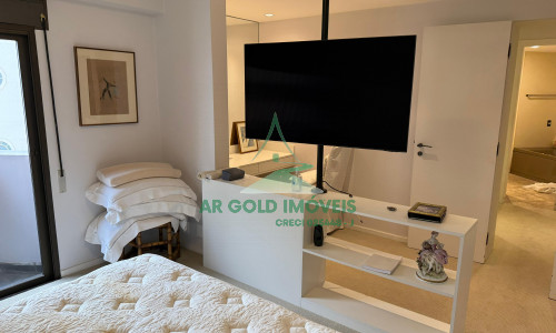 Apartamento para locação no Edifício Villa D’Este | 224m² | 2 suítes | 3 vagas | Mobiliado