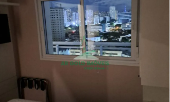 Apartamento mobiliado à venda na Barra Funda | 45m² | 1 dorm | 1 vaga | Varanda