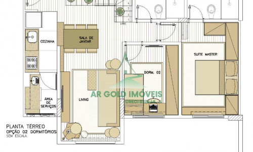 Cobertura duplex à venda no Essencis | 122m² | 2 dorms (1 suíte) | 2 vagas | nova