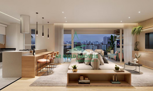 Apartamento na planta à venda no Olivier Morumbi | 141m² | 3 suítes | terraço gourmet | 3 vagas