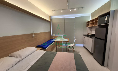 Studio para locação na Vila Madalena | 26m² | Mobiliado | Próximo ao metrô | 1ª locação