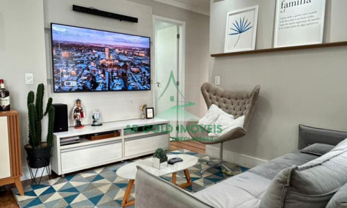 Apartamento à Venda em Santo André | 70m² | 2 Dorms | Varanda Gourmet | 1 Vaga | Condomínio Clube
