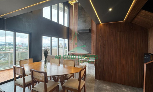 Duplex à Venda em Alphaville | 135m² | 3 Suítes | Mobiliado | Alto Padrão | Condomínio Novare