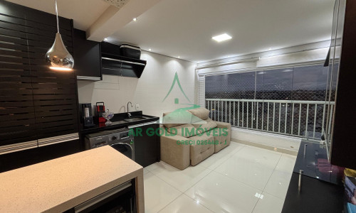 Apartamento à Venda na Vila Rio Branco | 58m² | 2 Quartos | 1 Vaga | Planejados | Ótimo Lazer