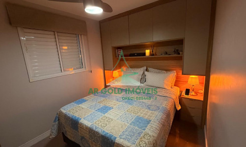 Apartamento à Venda na Vila Guilhermina | 54m² | 2 Quartos | 1 Vaga | Mobiliado | Porteira Fechada