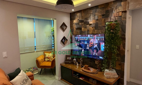 Apartamento à Venda na Vila Guilhermina | 54m² | 2 Quartos | 1 Vaga | Mobiliado | Porteira Fechada