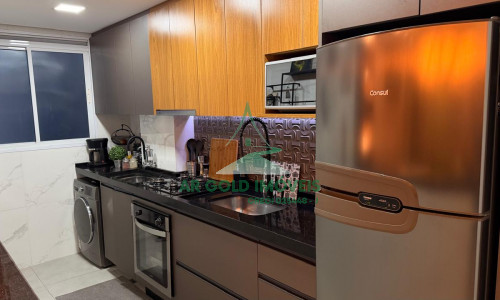 Apartamento à Venda na Vila Guilhermina | 54m² | 2 Quartos | 1 Vaga | Mobiliado | Porteira Fechada