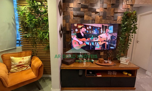 Apartamento à Venda na Vila Guilhermina | 54m² | 2 Quartos | 1 Vaga | Mobiliado | Porteira Fechada