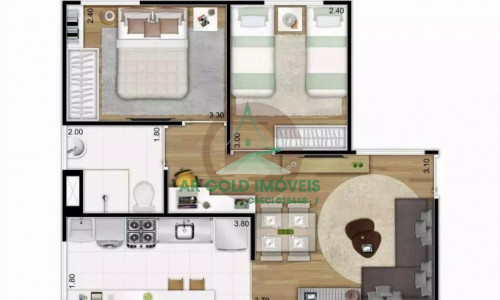 Apartamento à Venda no Parque Ipe | 45m² | 2 Dorms | Reformado | 1 Vaga | Conquista Amaralina