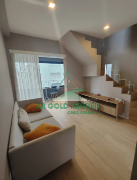Apartamento Duplex à Venda no Jardim Paulista | 51 m² | 1 Suíte | Mobiliado