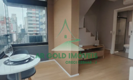 Apartamento Duplex à Venda no Jardim Paulista | 51 m² | 1 Suíte | Mobiliado