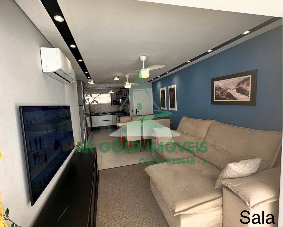 Apartamento à Venda na Enseada – Guarujá | 80 m² | 3 Dorms | 1 Suíte | 1 Vaga | Mobiliado