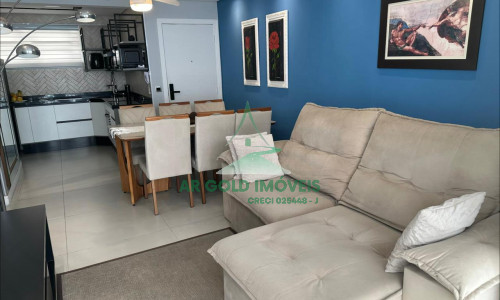 Apartamento à Venda na Enseada – Guarujá | 80 m² | 3 Dorms | 1 Suíte | 1 Vaga | Mobiliado