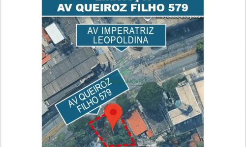 Terreno à Venda na Vila Leopoldina | 614m² | ZCOR-2 | Potencial Construtivo | Expansão para 1.006m²