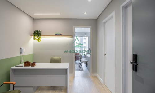 Sala Comercial para Locação em Pinheiros | 35m² | Mobiliada | Varanda | 1 Vaga | Core Health