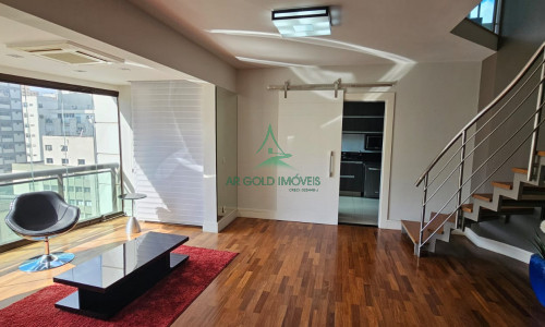 Apartamento Duplex à Venda no Jardim Paulista | 3 Suítes | Closet | Hidro | Varanda | Duetto Jardins
