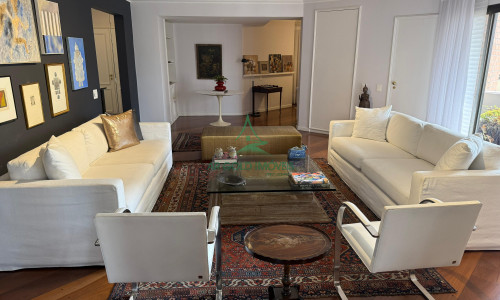 Apartamento para Locação em Cerqueira César | 224m² | Mobiliado | 2 Suítes | 3 Vagas | Villa D’Este