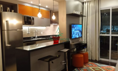 Apartamento à Venda na Barra Funda | 45m² | 1 Dormitório | Mobiliado | 1 Vaga | Ótima Localização