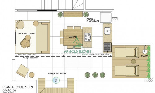Cobertura Duplex à Venda na Vila Ipojuca | 122m² | 2 Quartos | 1 Suíte | 2 Vagas | Essencis