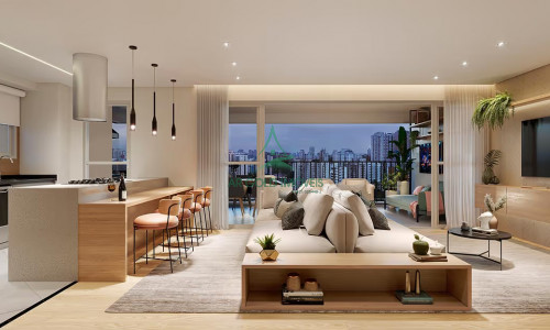 Apartamento à Venda no Morumbi | 141m² | 3 Suítes | Terraço Gourmet | 3 Vagas | Olivier Morumbi