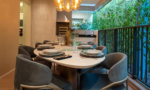 Apartamento à Venda no Morumbi | 141m² | 3 Suítes | Terraço Gourmet | 3 Vagas | Olivier Morumbi