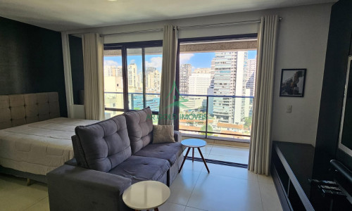 Apartamento à Venda na Vila Nova Conceição | 40m² | 1 Dormitório | Mobiliado | Varanda | 1 Vaga