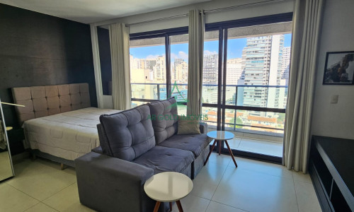 Apartamento à Venda na Vila Nova Conceição | 40m² | 1 Dormitório | Mobiliado | Varanda | 1 Vaga