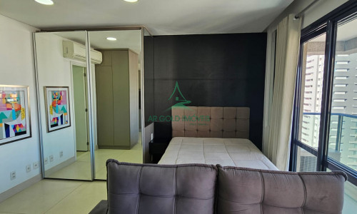 Apartamento à Venda na Vila Nova Conceição | 40m² | 1 Dormitório | Mobiliado | Varanda | 1 Vaga